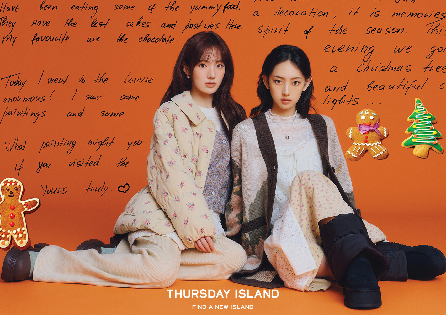 '보헤미안 감성' 써스데이아일랜드, 키키와 겨울 캠페인 공개  1299-Image